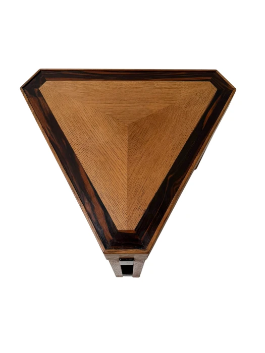 Art Deco Modernist Triangular Side Table by Anton Lucas, 1920s